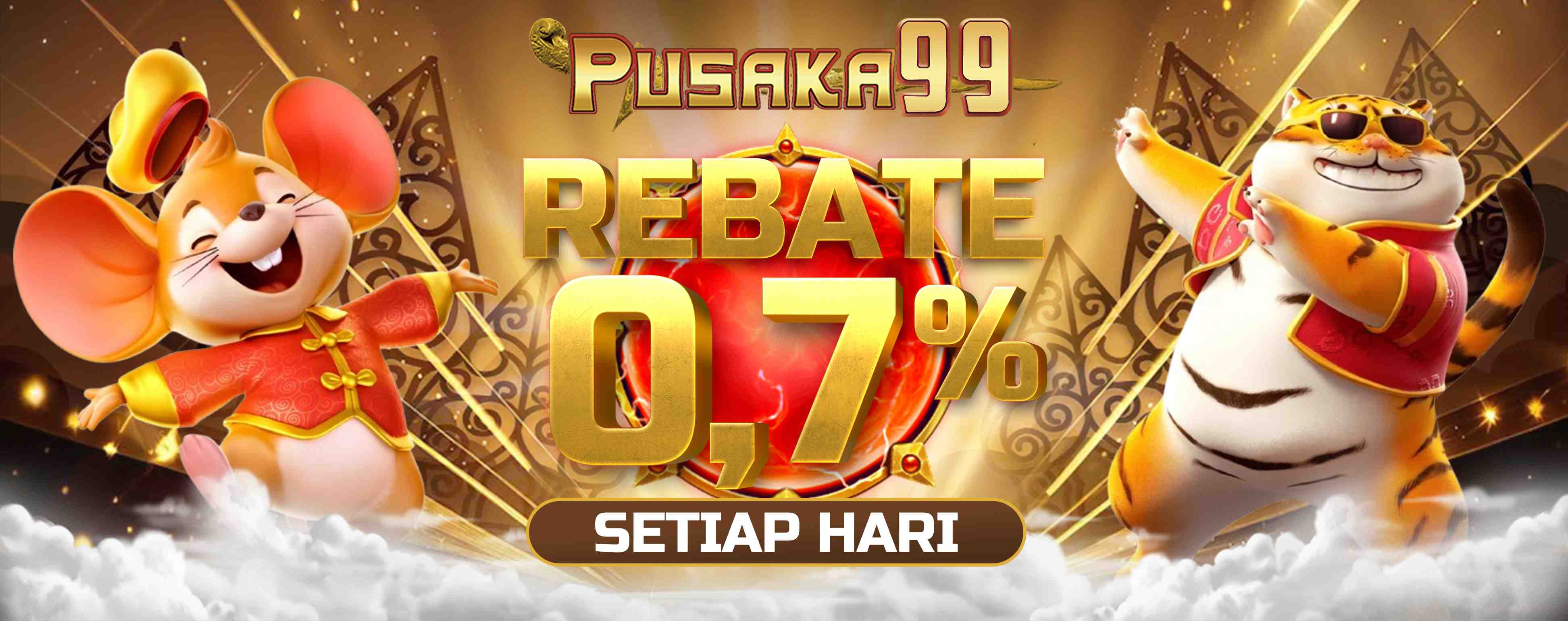 REBATE 0,7 SETIAP HARI